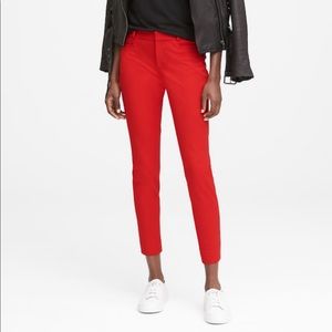 Banana Republic Sloan Pant in Red Size 6s